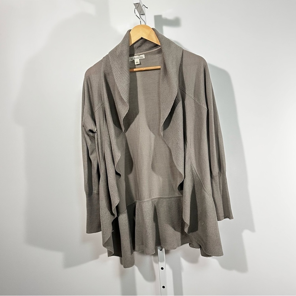 Banana Republic Extra Fine Italian Merino Waterfall Cardigan (Size M)
